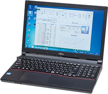 専用ノートパソコン無料貸与!